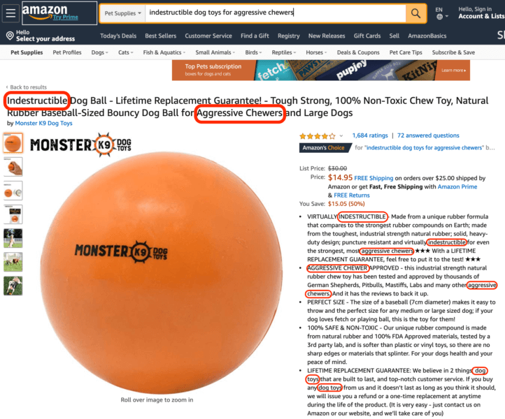 Amazon product detail page example 722x600 2