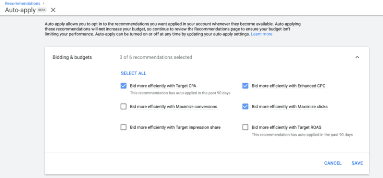 google auto recommendations settings 800x372 2
