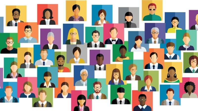 vector illustration of an abstract scheme which contains people icons vector id1247980427 800x450 2