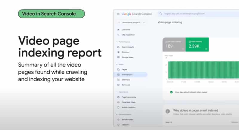 google io video page indexing report 800x435 1