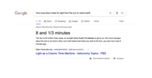 google search light earth 8 minutes 800x414 1